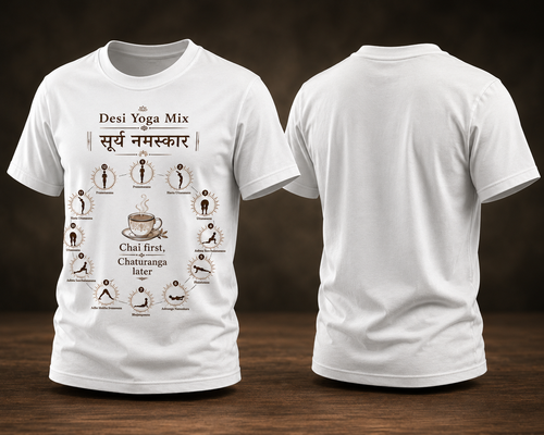 Desi Yoga Mix| Unisex T-shirt