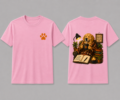 Cozy Pup Coffee Tee| Unisex T-shirt