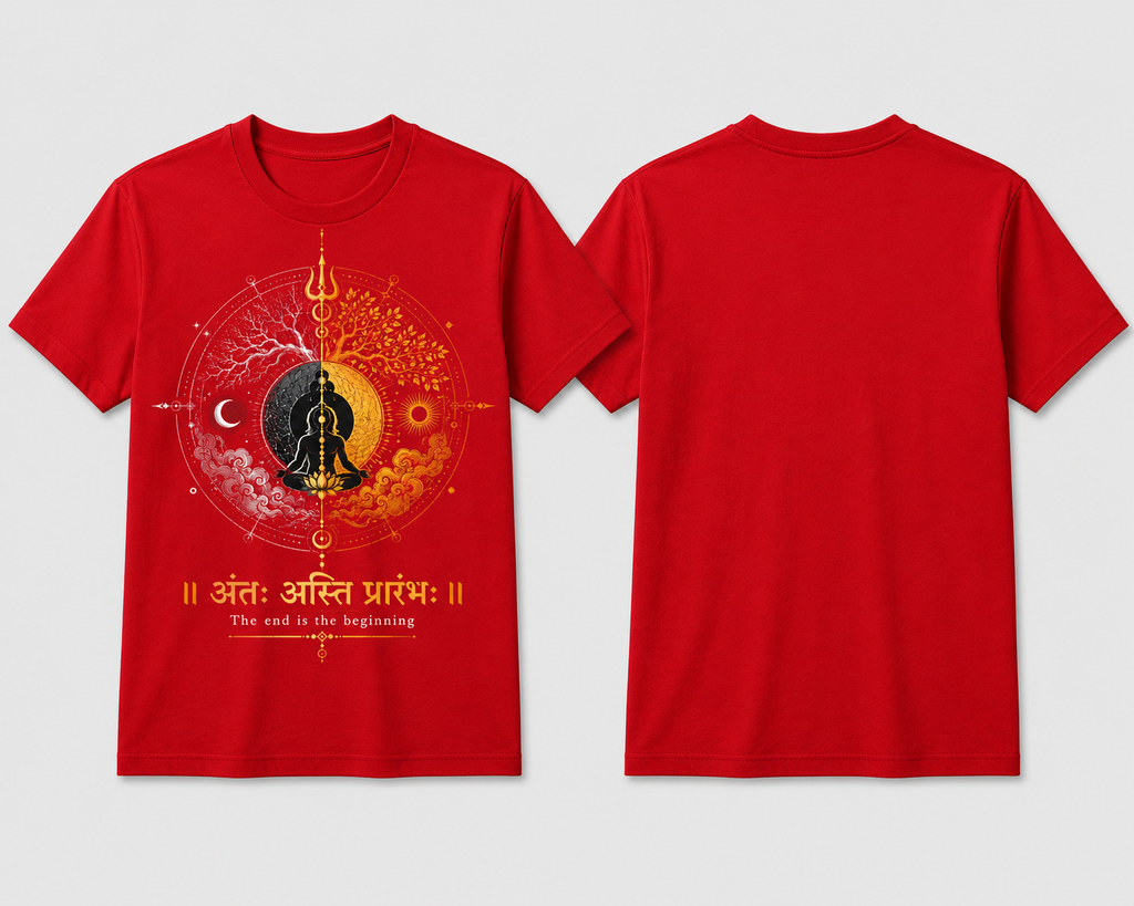 अंतः अस्ति प्रारंभः | Unisex T-shirt