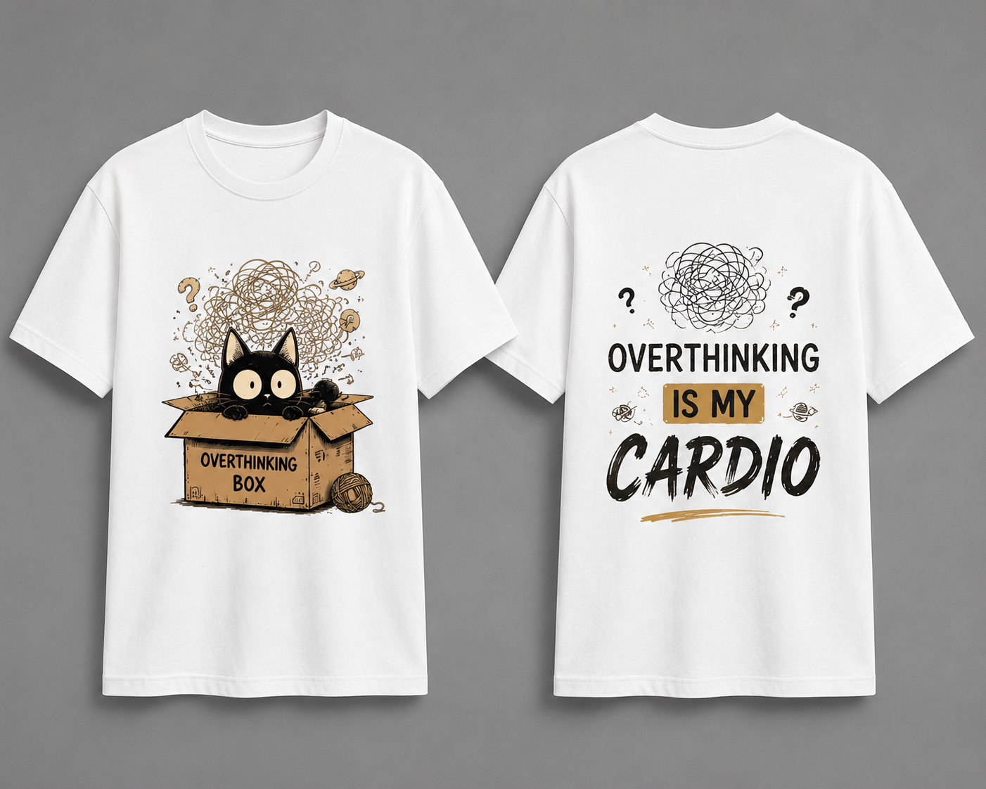 Overthinking is my CARDIO| Unisex Tshirt