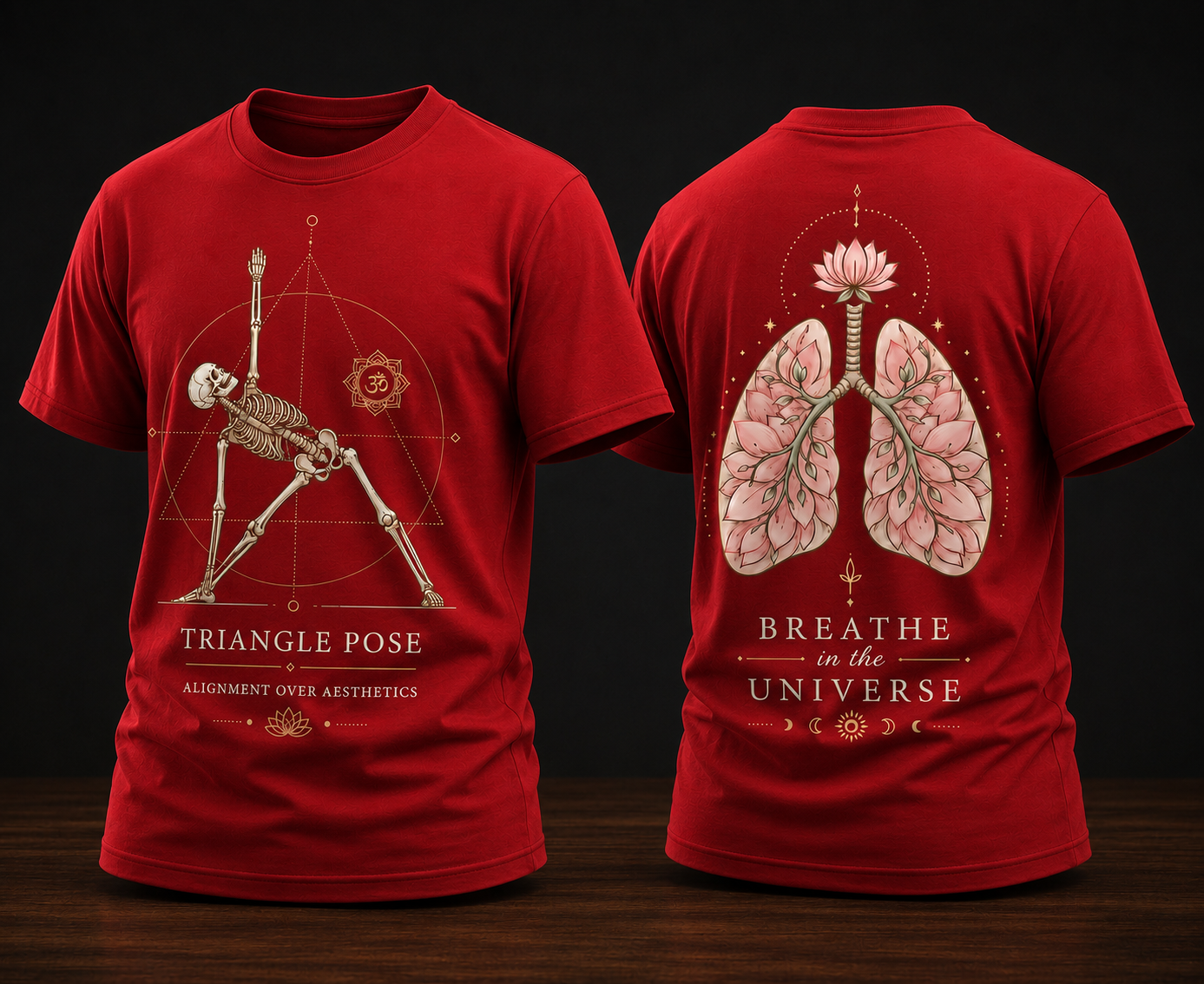 Triangle Pose| Unisex T-shirts