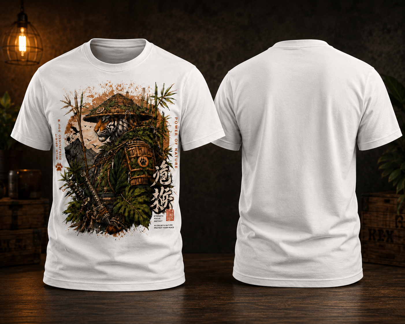 Samurai Tiger Warrior | Unisex t-shirt