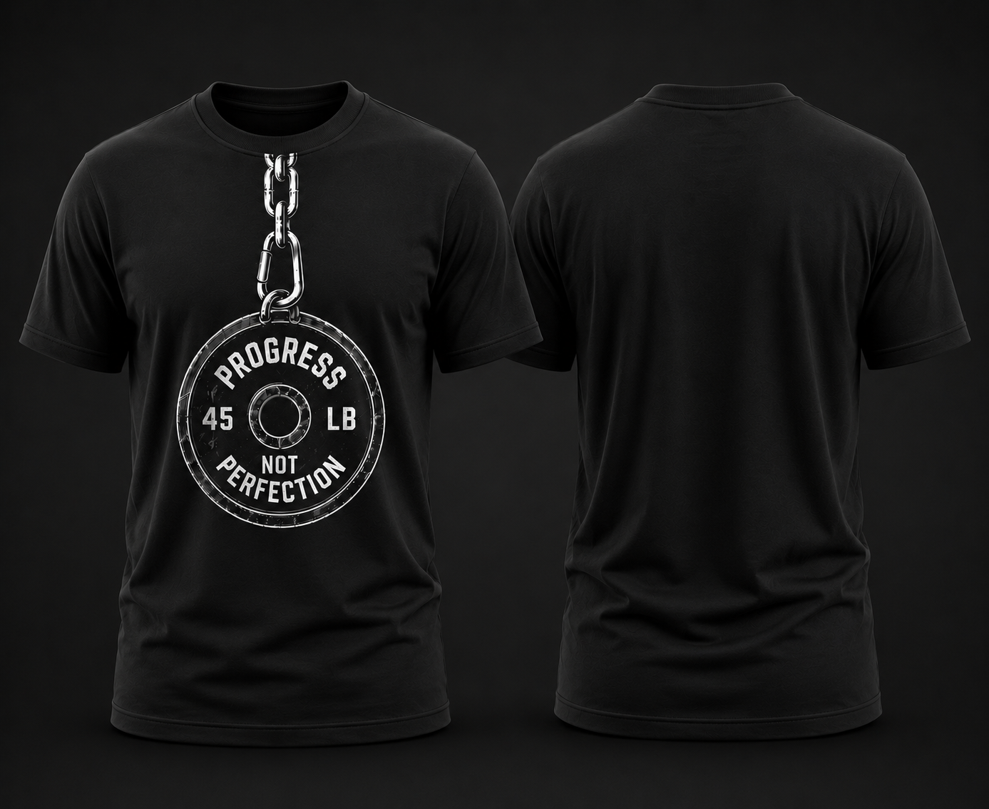 Progress Not Perfection Chain| Unisex T-shirt