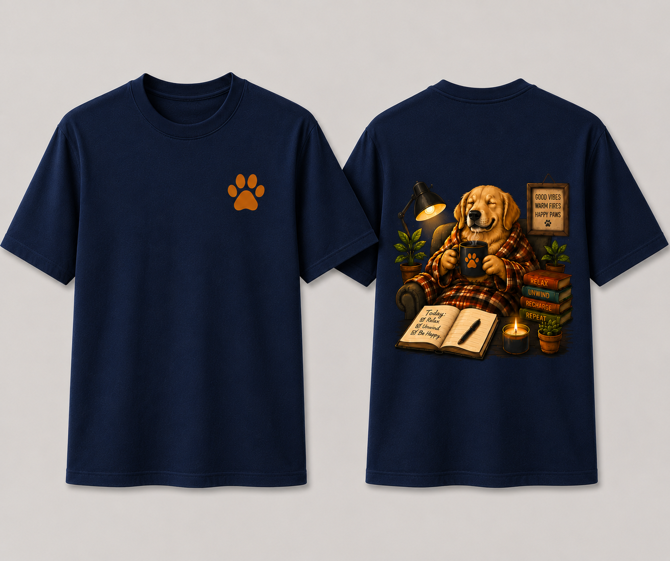 Cozy Pup Coffee Tee| Unisex T-shirt