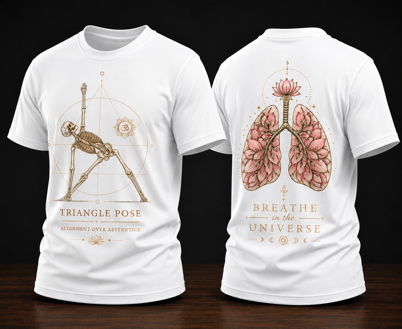 Triangle Pose| Unisex T-shirts