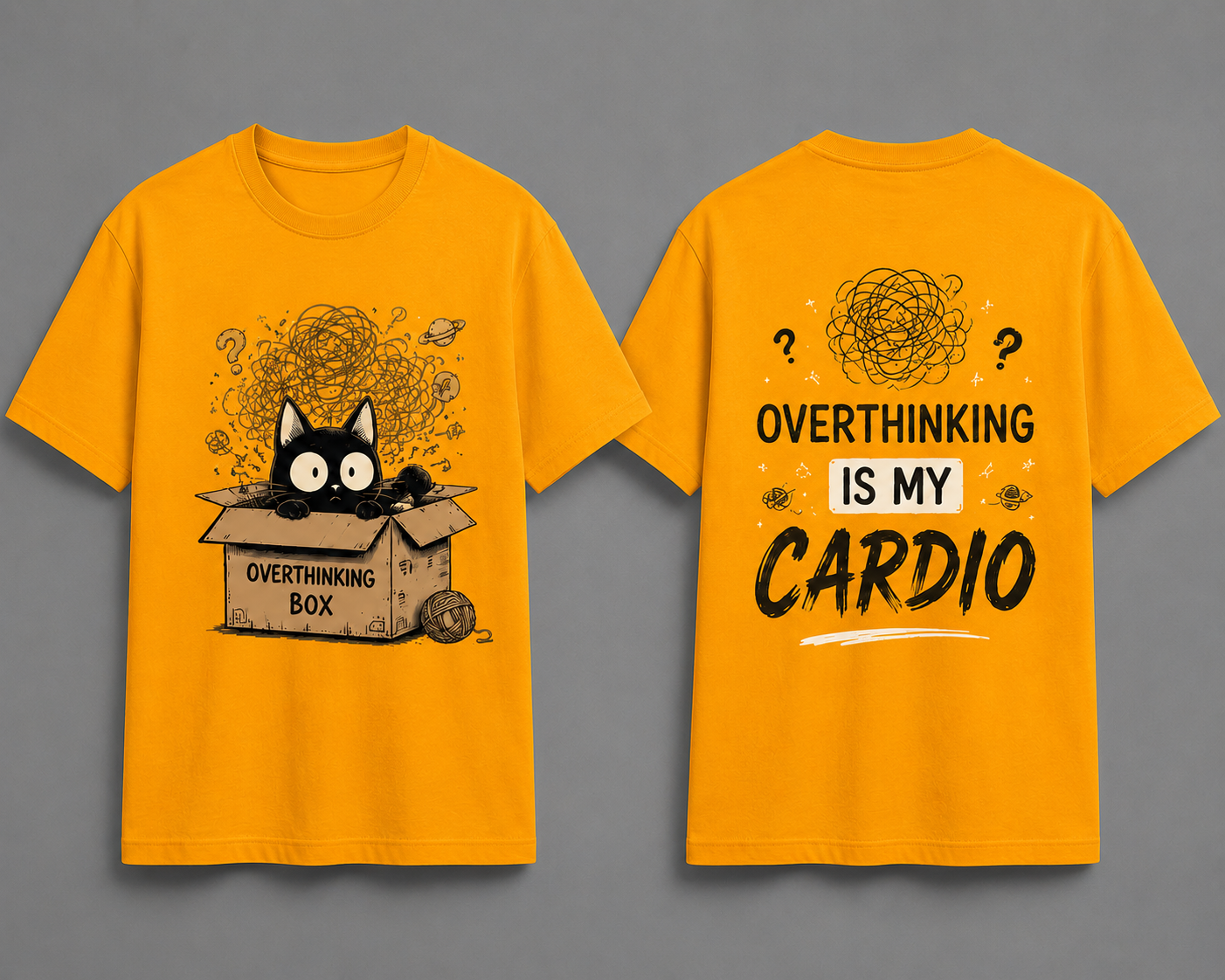 Overthinking is my CARDIO| Unisex Tshirt