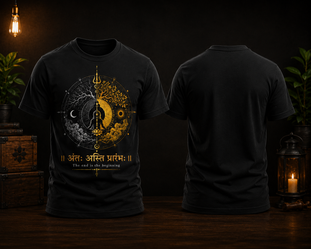 अंतः अस्ति प्रारंभः | Unisex T-shirt