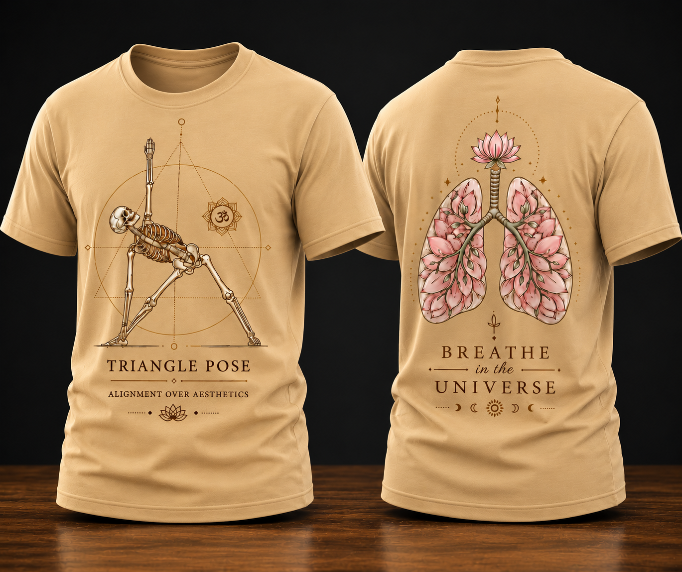 Triangle Pose| Unisex T-shirts