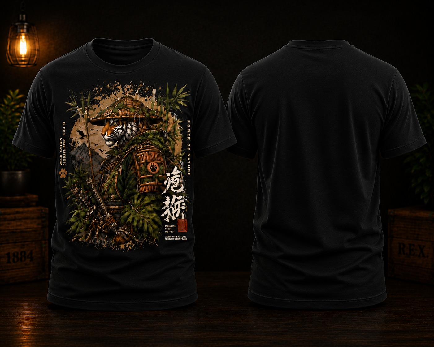 Samurai Tiger Warrior | Unisex t-shirt