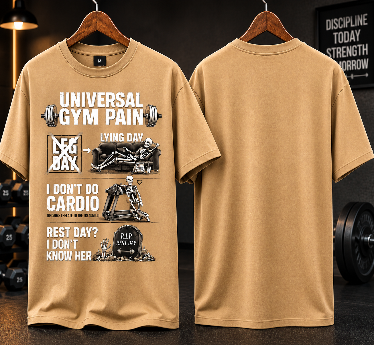 UNIVERSAL GYM PAIN| Unisex T-shirt