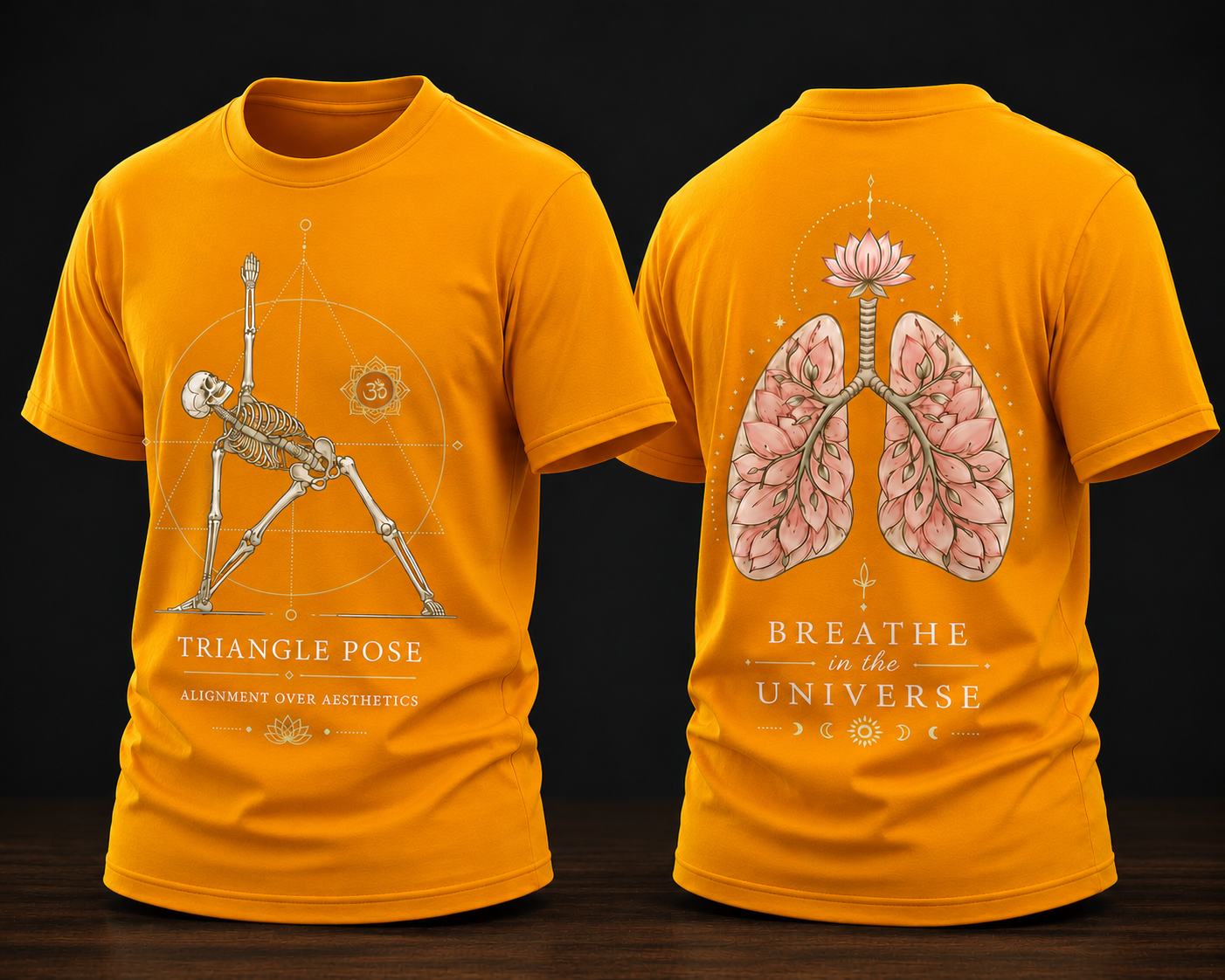 Triangle Pose| Unisex T-shirts