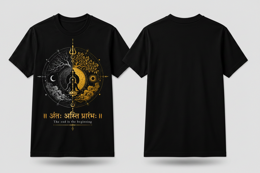 अंतः अस्ति प्रारंभः | Unisex T-shirt