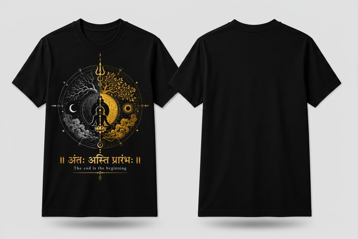 अंतः अस्ति प्रारंभः | Unisex T-shirt