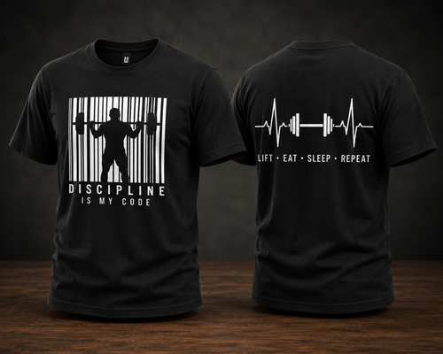 Gym Discipline| Men t-shirt