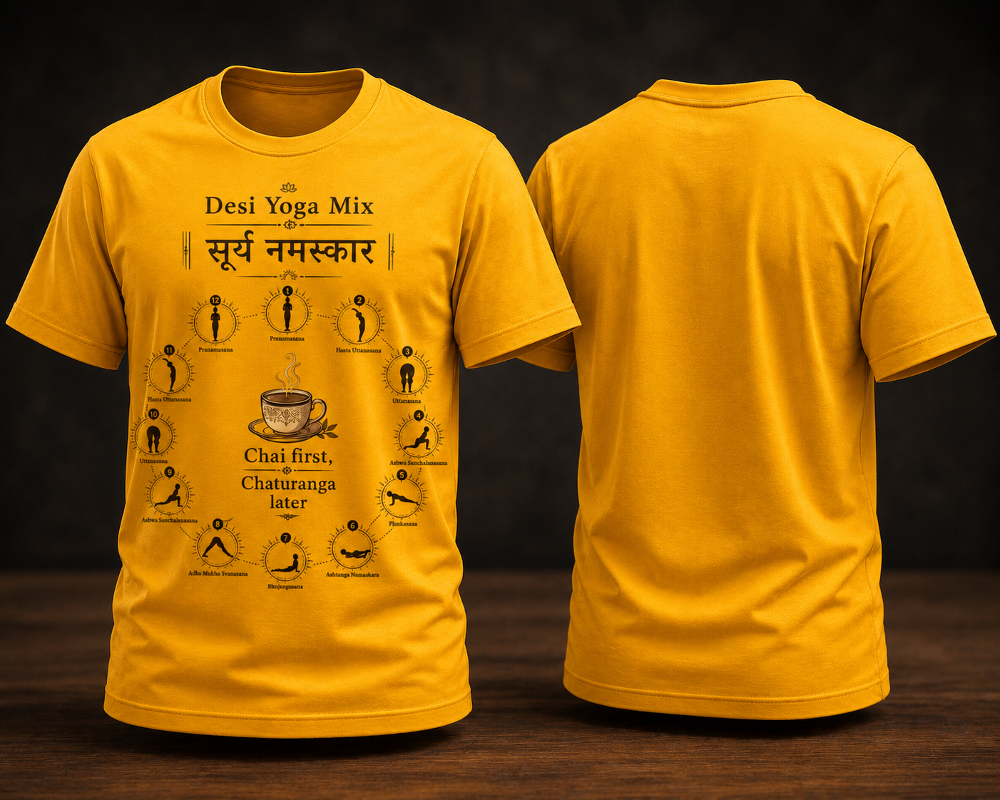 Desi Yoga Mix| Unisex T-shirt