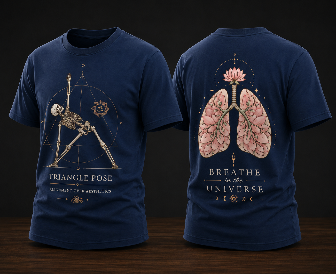 Triangle Pose| Unisex T-shirts