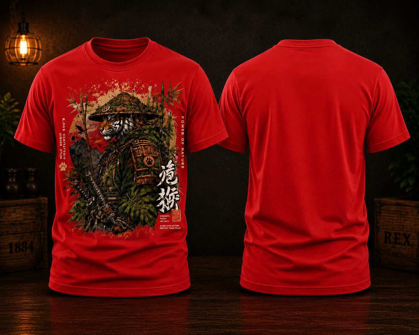 Samurai Tiger Warrior | Unisex t-shirt