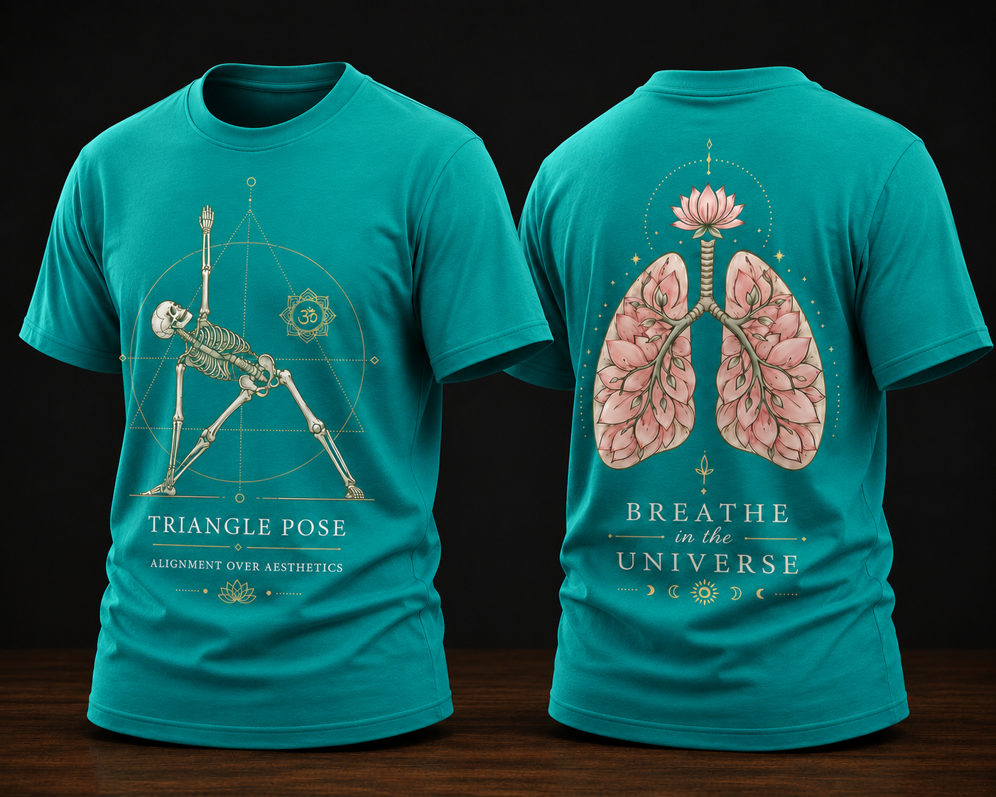 Triangle Pose| Unisex T-shirts