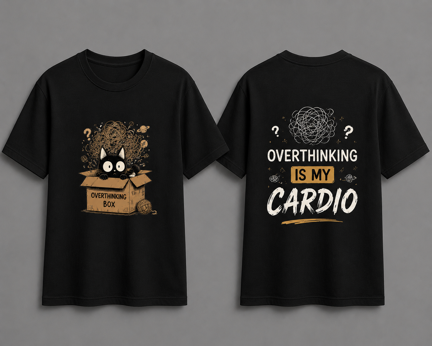 Overthinking is my CARDIO| Unisex Tshirt