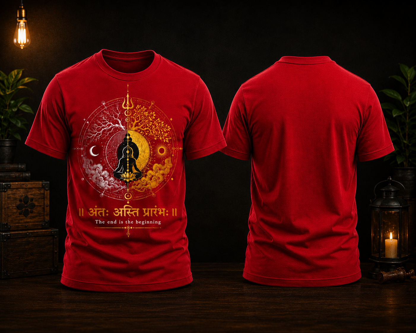 अंतः अस्ति प्रारंभः | Unisex T-shirt