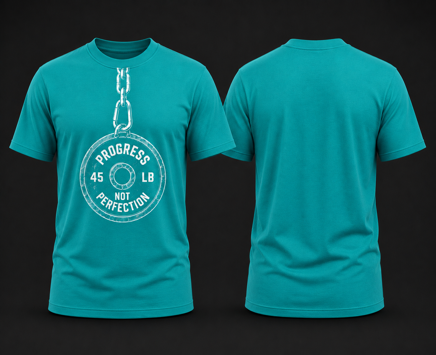 Progress Not Perfection Chain| Unisex T-shirt