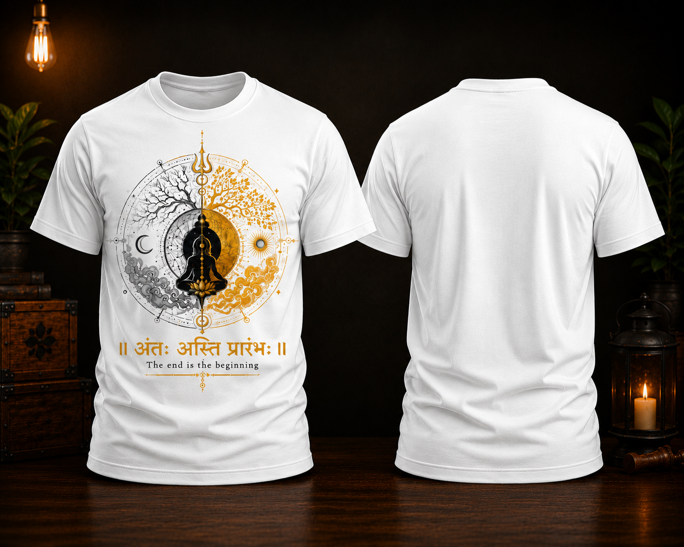 अंतः अस्ति प्रारंभः | Unisex T-shirt